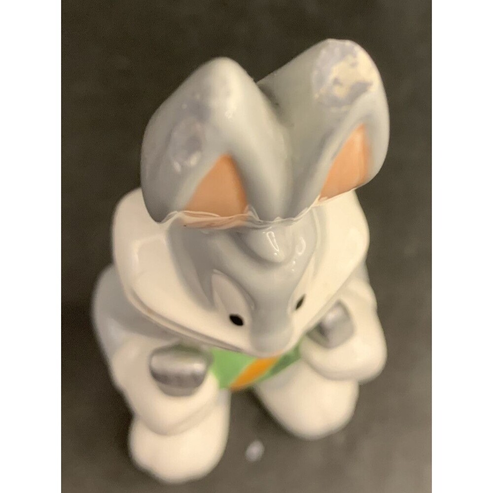 1998  Looney Tunes Bugs Bunny & Carrot Salt & Pepper Shaker Set - Picture 4 of 10